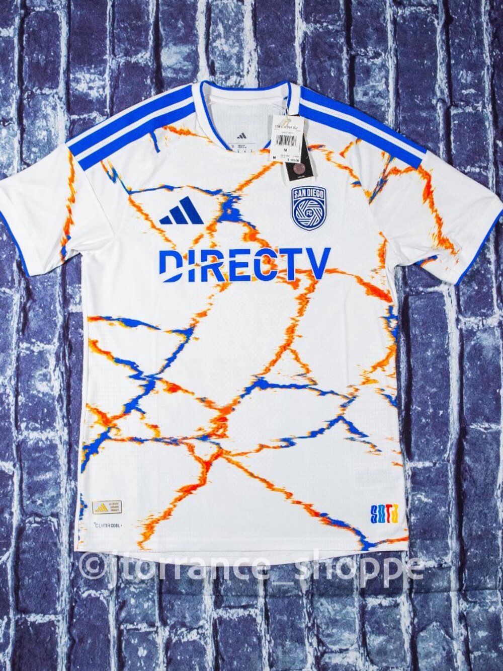 M ~ Adidas San Diego FC 26/27 Away Authentic Jersey Slim Fit, NEW MLS reg $150